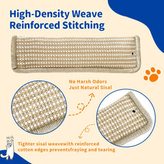 Yesibeike sisal ball 2 included for DIY teaser options.