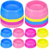 Yetene blue puppy bowls for party decor and easy feeding