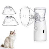 YFL portable nebulizer large pet masks fit bigger cats or dogs for at-home care.