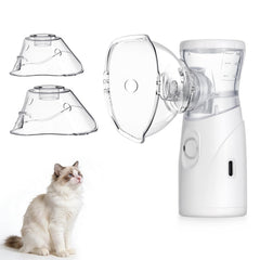 YFL portable nebulizer large pet masks fit bigger cats or dogs for at-home care.