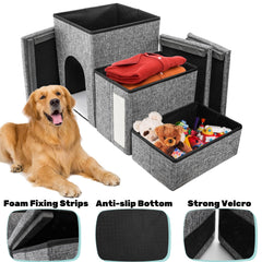 YIMITEE durable linen cover resists dirt and wear.