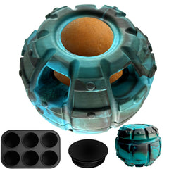 Yipetor frozen treat dog toy with open tray for engaging frozen snacks