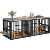 YITAHOME 88.6-inch corner crate with space-saving furniture integration.