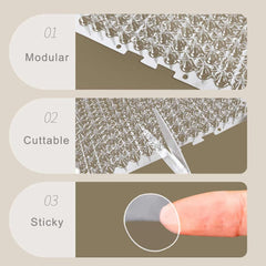 YITESHI transparent deterrent mat blends with furniture decor outdoors