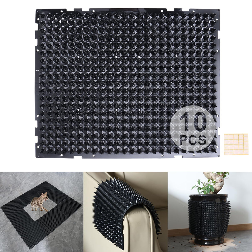YITESHI scat mat 13x16 inches protects furniture with humane deterrence.