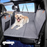 YJGF dog back seat extender converts rear seat into a spacious bed for travel.