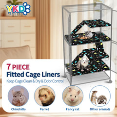 YKD Ferret Nation liner ramp cut-out and Velcro closure for secure ramps