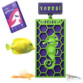 Yobbai magnetic seaweed feeder swinging action engages tangs during feeding