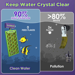 Yobbai seaweed feeder supports saltwater, freshwater, and shrimp tanks