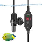 YOFOTHS aquarium heater with a digital display for precise control.