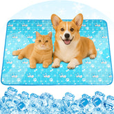 Yoheueoa dog cooling mat gel surface for cooling relief.