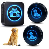 Yoiilifee dog door bell glowing button for night signaling
