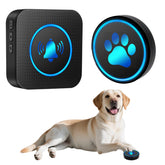 Yoiilifee dog doorbell button activation for easy signaling indoors.