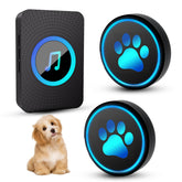 Yoiilifee dog door bell front view showing compact design for easy placement