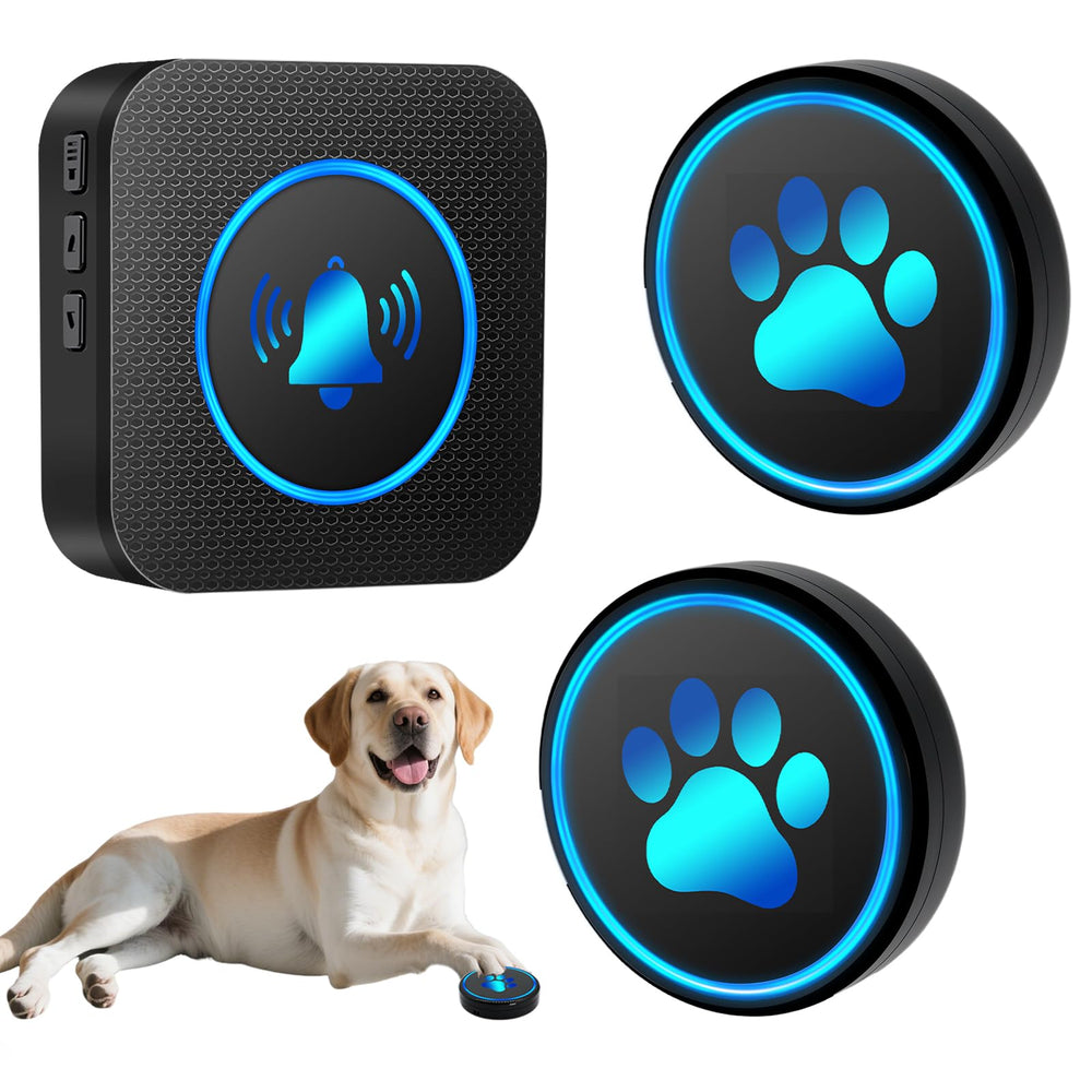 Yoiilifee dog door bell with touch activation for easy signaling