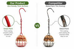 Yomishine jute cotton mix provides cozy textures for small birds.