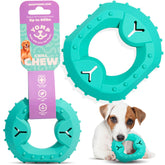 Yomp ChillChew cooling dog toy in freezer provides soothing relief for soft chewers.