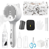 Yonvelt mist spray brush kit packaging for all-in-one pet grooming.