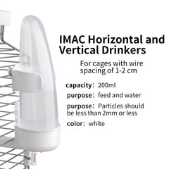 YOOSO WING transparent bottle for easy water level checks.