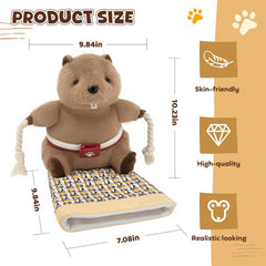 YoPoll cat wrestling puppet built with durable materials ready for rough indoor sessions.