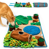 YOPSI Snuffle Mat for large dogs — front view showing engaging puzzle layout for mental stimulation