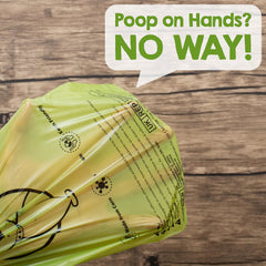 YORJA corn starch eco-friendly bags reduce plastic use.