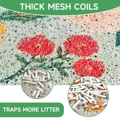 YOSEPATI cat litter mat soft PVC close-up highlights paw-friendly texture.