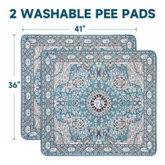 YOSEPATI puppy pad quick-dry image highlights layered protection and odor control