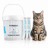 YOSSOA 100tubes lickable cat treats in puree form for easy feeding and hydration.
