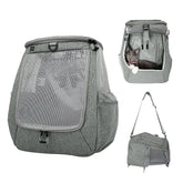 Your Cat Backpack Travel Cat Navigator bag side view showing breathable mesh.
