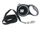 Your Cat Backpack Travel Cat Retractable Leash extended to 10 ft for safe exploration.