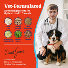 YoYoBay bovine colostrum ingredient highlight emphasizing natural immune support.