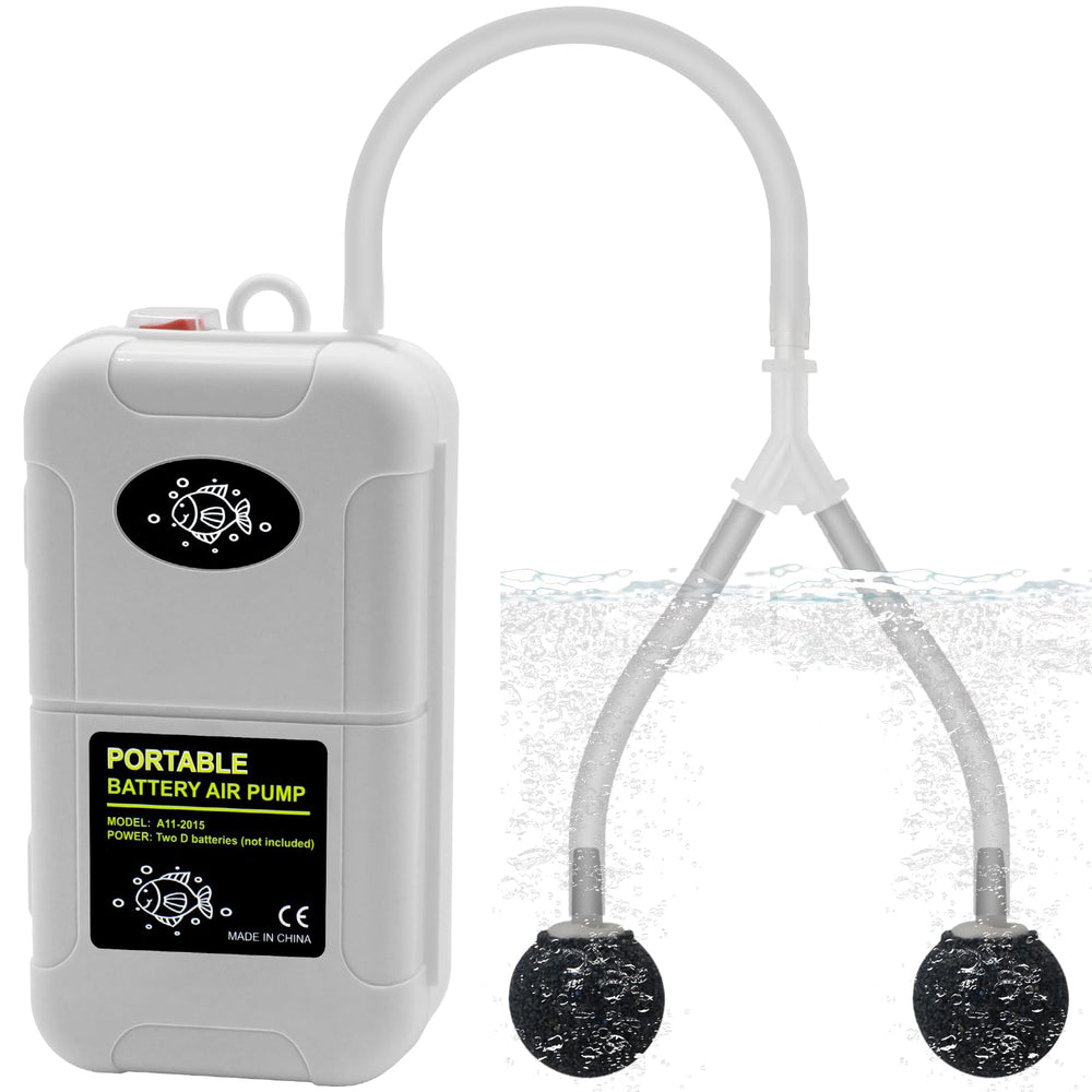 YQMIGU small aerator for bait bucket provides on-the-go live bait aeration.