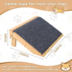 yrriemcmy ramp highlights 28-degree incline suitable for small pets