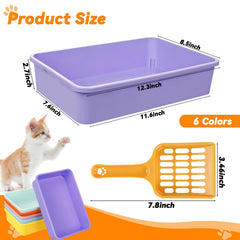 Ysglory non-stick PP tray reduces sticking and odors for quick cleaning.
