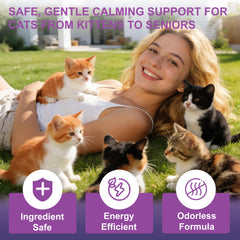 Ytcx.Tech Safe odorless plug-in design suits kittens to seniors without strong scents.