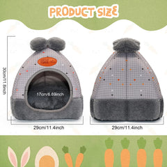 YUEPET bowknot design adds cute charm and a comfy resting spot.