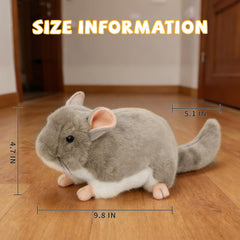 YUEPET chinchilla cuddler anxiety-relief companion supports calm evenings.
