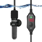 YukiHalu 50W mini heater with external controller for precise tank warmth