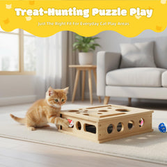 Interior maze of Yumcute box stimulating problem solving