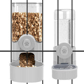 Yummy Sam hanging cage feeder 1.2L for mess-free eating.