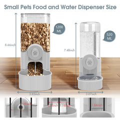 Yummy Sam waterer 0.52L with gravity-fed hydration.