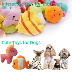 YUNKINGDOM close-up squeaker toy highlighting durable fabric and chew-friendly design.