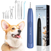 YunLuna ultrasonic dog plaque remover, front view, supports at-home tartar control.