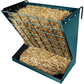 YXJSTO wall mount hay rack in metal finish for sturdy livestock feeding outdoors
