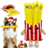 YZHDUXIU dog squeak toys fries pack packaging, ideal for holiday gifting and organized storage