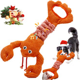 YZHDUXIU lobster toy with squeaky body for engaging play and stimulation.