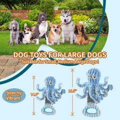 YZHDUXIU octopus toy belly-spring view invites gentle tug-of-war and stretching