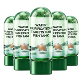 ZAIREG aquarium purification tablets bottle for easy, effective water treatment and clear tank water.
