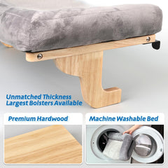 Zakkart sleeve-attachment bed stays secure for safe, long-term use.